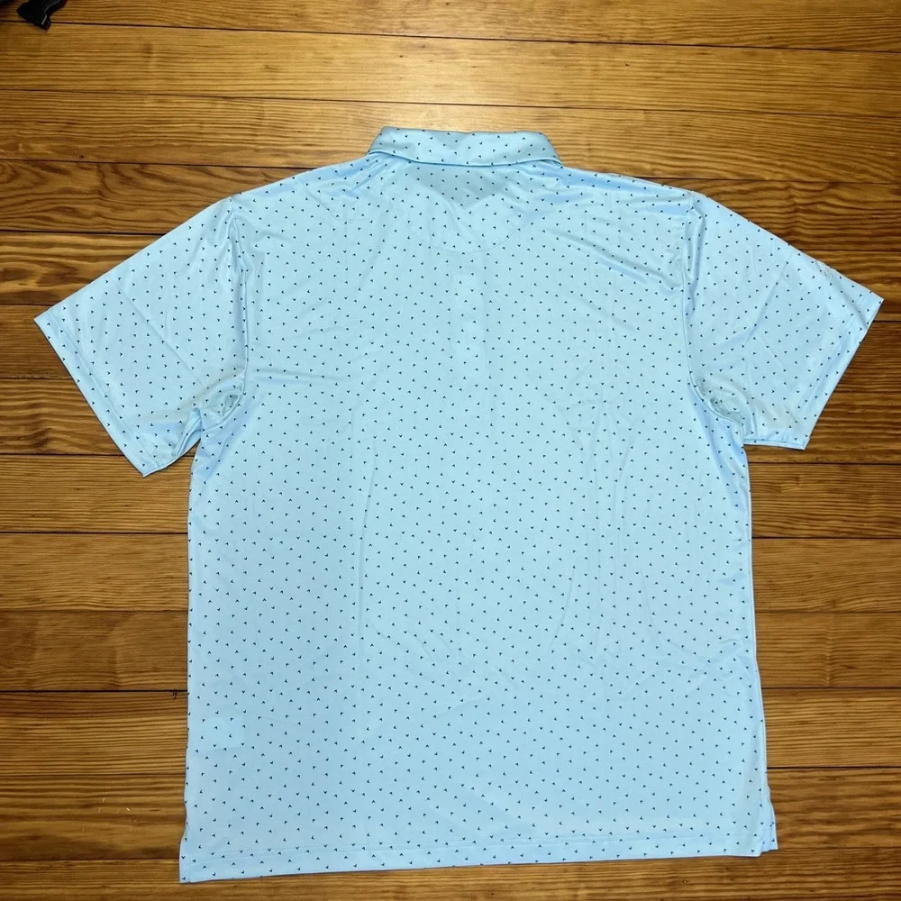 Callaway Men's Performance Short Sleeve Golf‎ Polo XL Limpet Shell - Picture 8 of 10